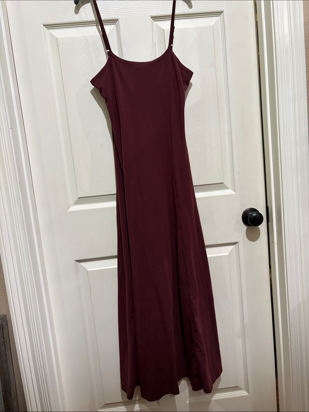 Effie's Heart Burgundy Maxi Slip Dress